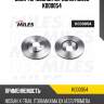 Диск тормозной передний nissan x-trail (t30)/maxima qx (a33)/primera (p12) (trw df4316) k000054 miles