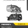 Фара renault logan 04-09 справа tyc 20-a645-05-2b