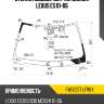 Стекло лобовое датчик дождя lexus es 01-06 xyg fw02277 lfw/x