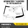 Стекло лобовое датчик дождя mitsubishi l200 15-  sat spg-5701agnmv lfw/x