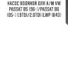 Насос водяной для а/м vw passat b5 (96-)/passat b6 (05-) 1.9tdi/2.0tdi (lwp 1843)