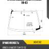 Стекло лобовое honda avancier 99-03 kmk hont0112