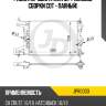 Радиатор двигателя m/t (способ сборки сот - паяный) jd jpr0003