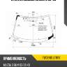 Стекло лобовое mazda 3 03-06 xyg fw02461 lfw/x