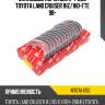 Вкладыши коренные к-т 0,50 toyota land cruiser 1hz taiho m707a 050