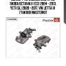 Суппорт тормозной зад. прав. skoda octavia ii (1z3) 2004 - 2013, yeti (5l) 2009 - 2017, vw jetta iv  77ak1001 masterkit