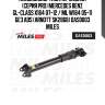 Пневмоамортизатор задний (серия pro) mercedes benz gl-class x164 07-12 / ml w164 05-11 без ads (arnott sk2868) das0003 miles