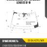 Стекло лобовое датчик дождя lexus es 12-18 xyg es-13-l-vcps lfw/x