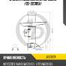 Стойка газомасляная передняя /22-223951/ jd jas0629