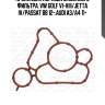 Прокладка корпуса масляного фильтра, vw golf vi-viii/jetta iv/passat b8 12-,audi a3/a4 11-