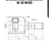 Шрус внутренний hyundai elantra 96- sat mi-603