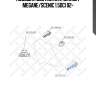 Подушка двс нижняя, renault megane/scenic 1.5dci 02-