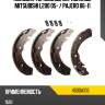 Колодки тормозные барабанные mitsubishi l200 05-  mitsubishi 4600a106