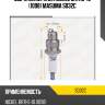 Свеча зажигания nickel br7hs-10 (1098) masuma s032c