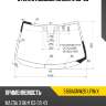 Стекло лобовое mazda 3 06-09 xyg 5166agnw2b lfw/x