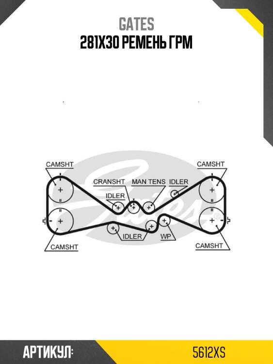 281x30 ремень грм