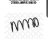 Пружина передняя 40 156 47, citroen jumper 2.8hdi 02-