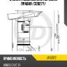 Стойка газомасляная передняя правая /339277/ jd jas0372