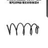Пружина ходовой части k-flex | перед прав/лев | kyb ra1354