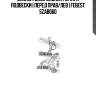 Сайлентблок задний рычага подвески | перед прав/лев | febest szab060