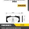 Колодки передние mitsubishi pajero iv 07- gp2033 sangsin
