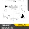 Стекло лобовое dodge durango 04-09 xyg dw01555 lfw/x