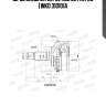 Шрус внешний 26/32 abs 50 | перед | inko 310101a