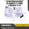 Стекло лобовое атермальное xyg solar-5680agnm1b lfw/x