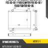Радиатор mitsubishi fuso canter fe5 93-02  sat mc0012-1