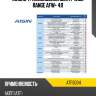 Масло трансмиссионноеatf wide range afw+ 4л aisin atf6004