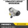 Цилиндр тормозной задний левый hyundai accent,elantra nsp nsp025833025000
