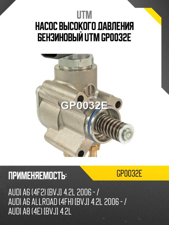 Насос высокого давления бензиновый utm gp0032e