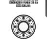 Подшипник ступицы! перед. (517200q000)\ hyundai i30, kia ceed/soul 08>