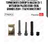 Ремкомплект направляющих тормозного суппорта master kit 77a2411