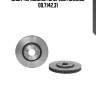 Диск тормозной (спереди) brembo 09.7142.31