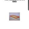 Фильтр воздушный japanparts fak15s