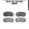 Колодки тормозные перед hyundai ix35 09- i40 11-/jac s3 hosu hsbr0301