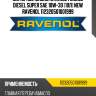 Моторное масло ravenol formel diesel super sae 10w-30 (10л) new ravenol 112320501001999