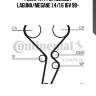 Рем.к-кт грм, renault laguna/megane 1.4/1.6 16v 98-