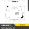 Стекло лобовое toyota noah 01-07  kmk toyt0442