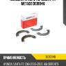 Колодки ручного тормоза к-кт metaco 3030046