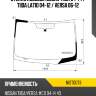 Стекло лобовое nissan tiida 04-14  kmk nist0073