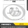 Колодки тормозные барабанные k1185 jd jbs0003
