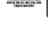 Прокладка клапанной крышки audi axz, bhk, blv, bws, cdva, cgra 77bgb145 masterkit