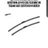 Щетки стеклоочистителя aerotwin a244s 630/550 мм vw tiguan [ad1] 3397014244 bosch