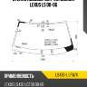 Стекло лобовое датчик дождя lexus ls 00-06 xyg ls430-l lfw/x