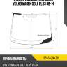 Стекло лобовое молдинг volkswagen golf plus 08-14 fuyao 8583agnvz1h