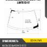 Стекло лобовое mazda 323 94-00  xyg 323-94 lfw/x