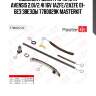Комплект цепи грм toyota avensis 2.0i/2.4i 16v 1azfe/2azfe 01- без звезды 77b0029k masterkit