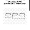 305 022-SX 294 22 колодки дисковые з., Hyundai Elantra/Lantra 1.5i-2.0i/1.9D 95-